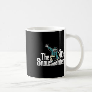 Taza De Café Snowboarder Montañas Snowbo Deportes extremos invi