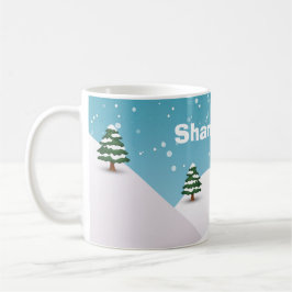 Taza De Café Snowboarding Cuidada