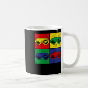 Taza De Café Snowboarding Pop Art Sport Snowboard Sno