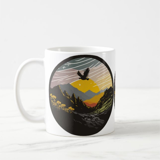 Taza De Café Snowdonia (Izquierda)