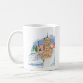 Taza De Café Snowfall Lagoon Mug