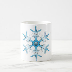 TAZA DE CAFÉ SNOWFLAKE