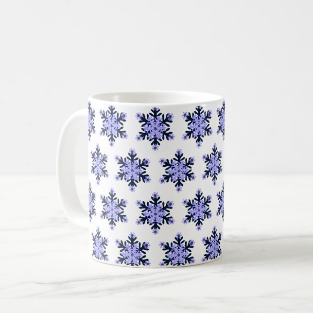 Taza De Café Snowflake (Anverso izquierdo)