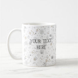 Taza De Café Snowflake