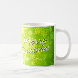Taza De Café Snowflake Art 6 Mug