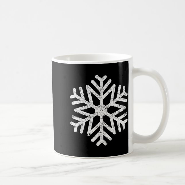 Taza De Café Snowflake New Awesome Cool Humor And Sarcastic Fun (Derecha)