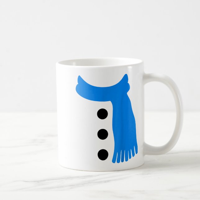 Taza De Café Snowflake Snowman Costumes Christmas Family Matchi (Derecha)