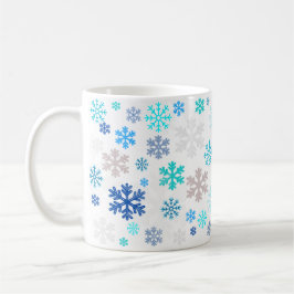 Taza De Café Snowflakes