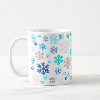 Taza De Café Snowflakes