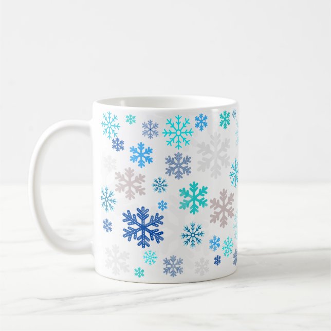 Taza De Café Snowflakes (Izquierda)