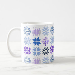 Taza De Café Snowflakes Coffee Mug escandinavo