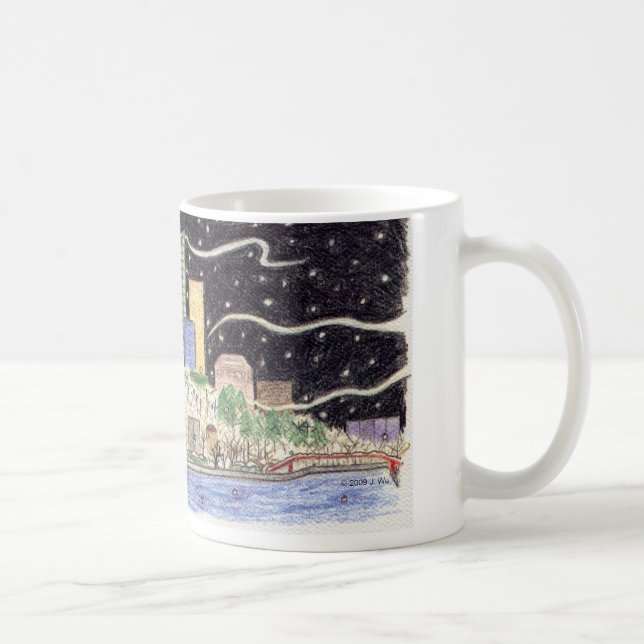 Taza De Café Snowley Skyline mug (Derecha)