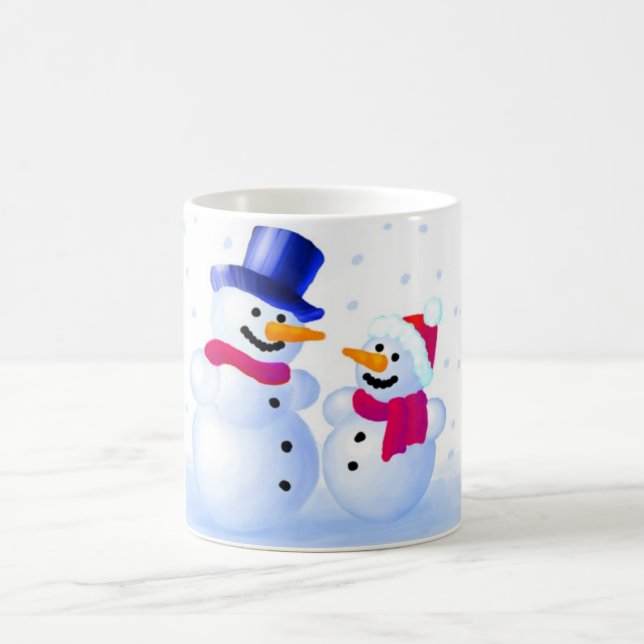 Taza De Café Snowman (Centro)