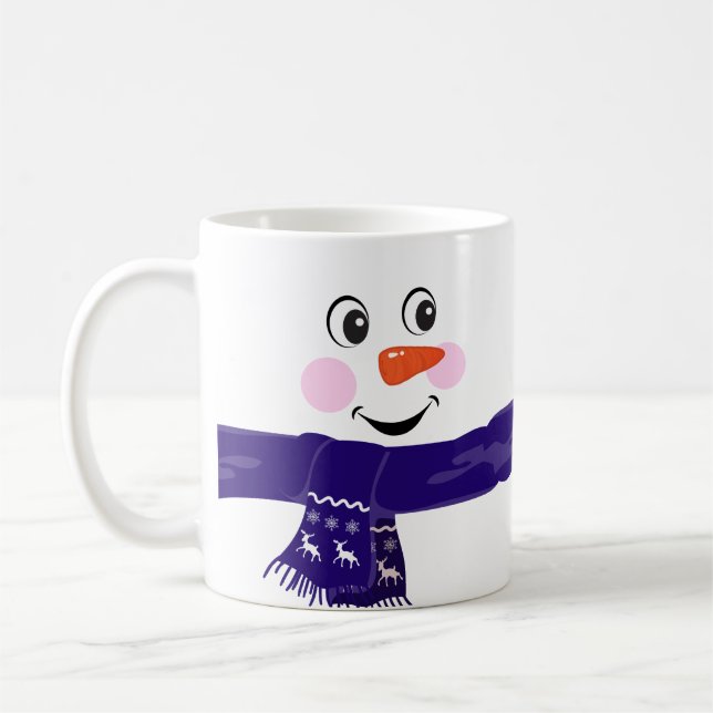 Taza De Café Snowman (Izquierda)