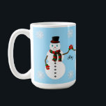 Taza De Café snowman<br><div class="desc">Hermosa taza para tomar ru cafe caliente en esta epoca decembrina con los mejores deseos del hombre de nieve deseandote paz a ti y a tus series queridos.
Feliz Navidad.</div>
