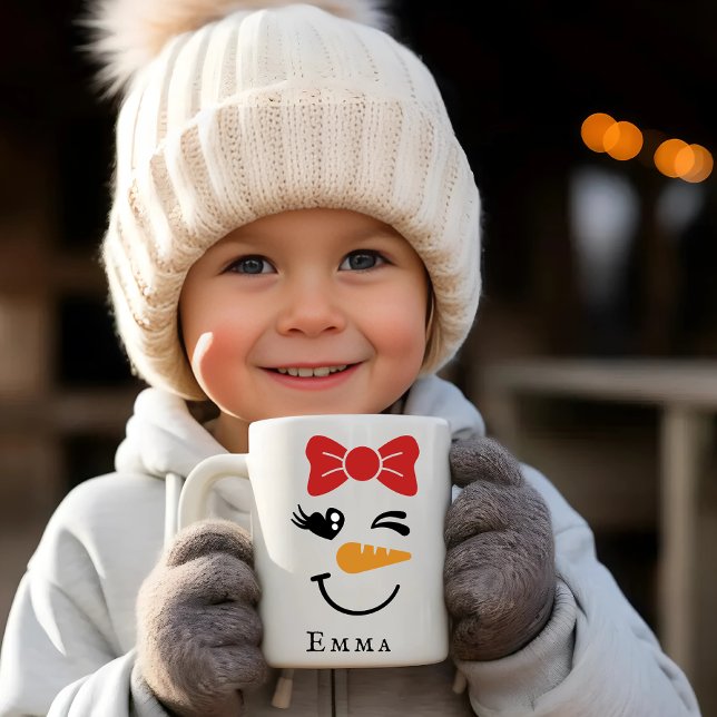 Taza De Café Snowman Face Mug (Subido por el creador)