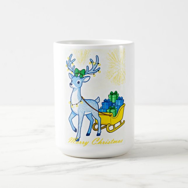 Taza De Café Snowman Merry Christmas Water Bottle, Festive (Centro)