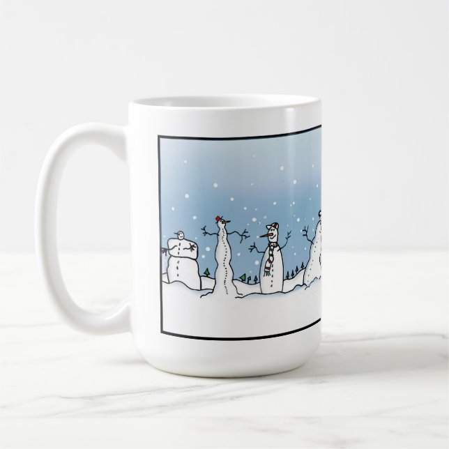 Taza De Café Snowman Mug (Izquierda)