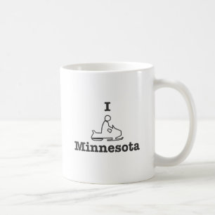 Taza De Café Snowmobile Minnesota