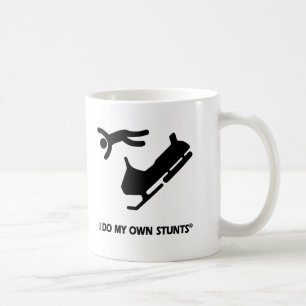 Taza De Café Snowmobile mis propios trucos