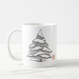 Taza De Café Snowowley Evergreen Hot Cocoa Classic Mug