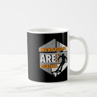 Taza De Café Snowplow Es Para Los Starters Que Practican Deport
