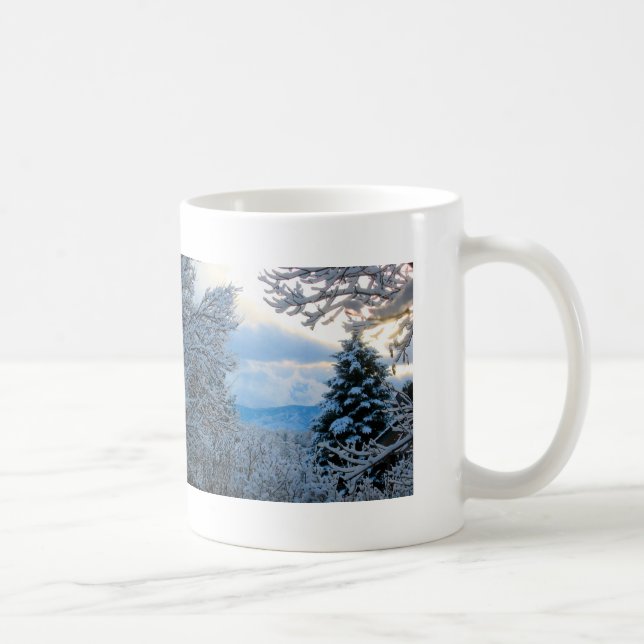 Taza De Café Snowy Colorado (Derecha)