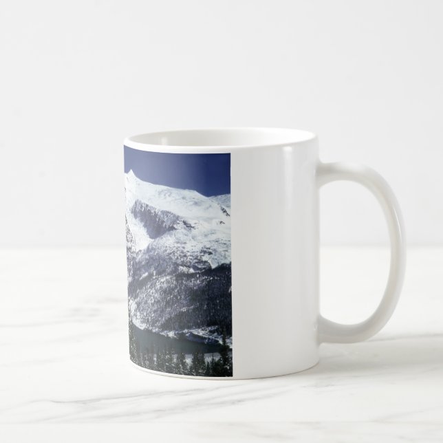 Taza De Café Snowy Colorado Mountain Mugs (Derecha)