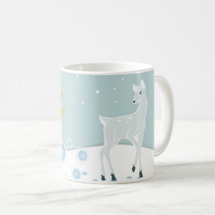 Taza De Café Snowy Deer