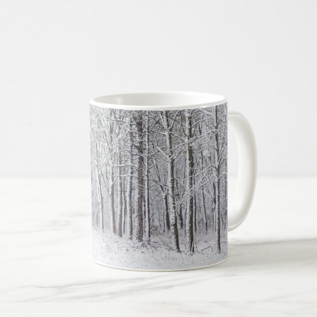 Taza De Café Snowy Woods Coffee Mug (Anverso derecho)