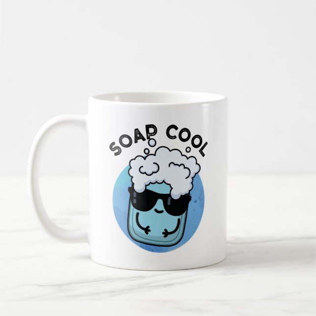 Taza De Café Soap Guay Funny Soap Pun (Izquierda)