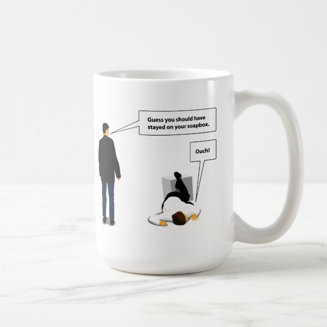 Taza De Café Soapbox (Derecha)