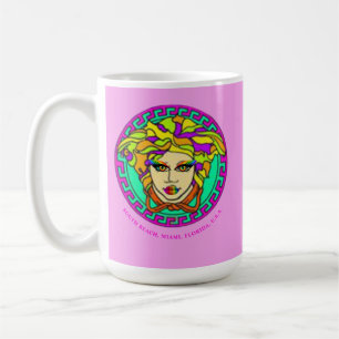Taza De Café SoBe Miami Kitsch Iconic Medusa, Orgullo 