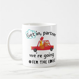 Taza De Café Sobre el borde