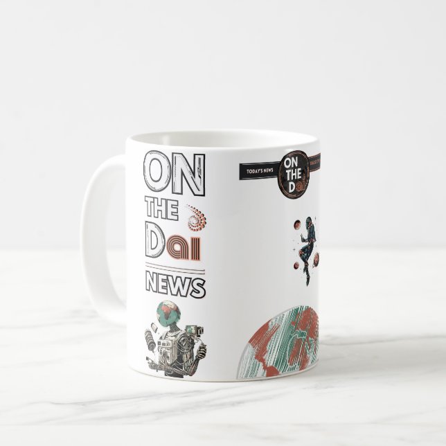 Taza De Café SOBRE EL Dai News Mug (Anverso izquierdo)