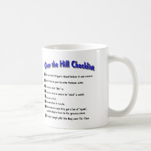 Taza De Café Sobre la colina