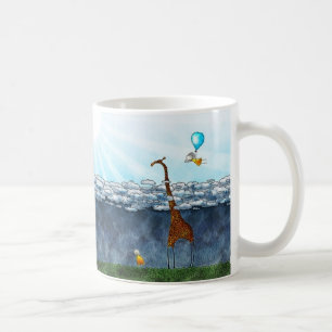 Taza De Café Sobre las nubes