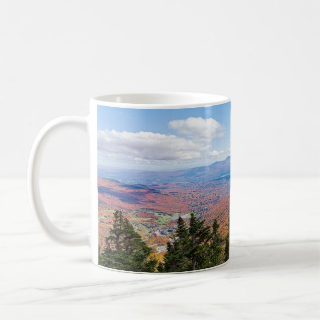 Taza De Café sobre monte mansfield mirando a stowe (Izquierda)