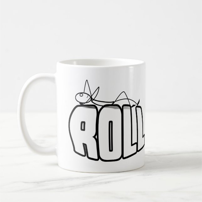Taza De Café Sobre un rollo (Izquierda)