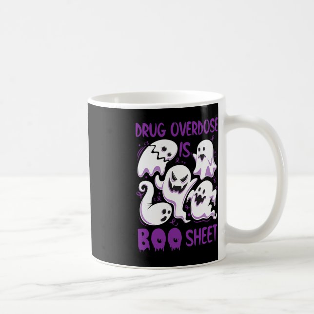 Taza De Café Sobredosis de drogas es Halloween de diversión de  (Derecha)
