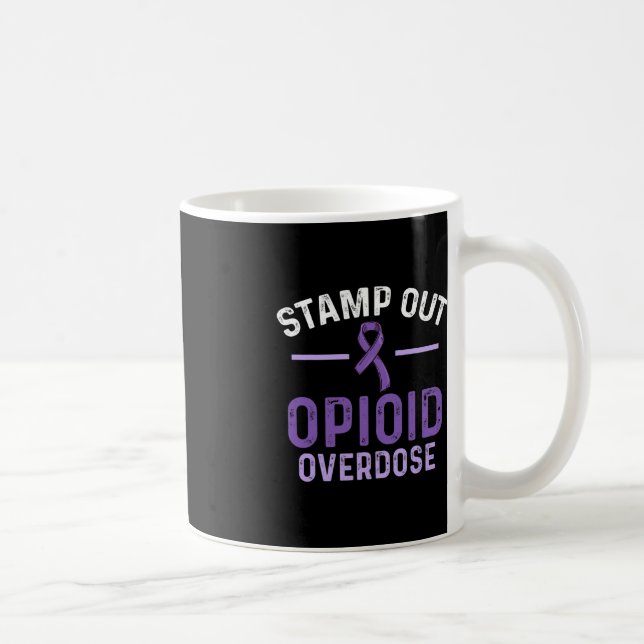 Taza De Café Sobredosis Opioide Sensibilización Sobreviviente G (Derecha)