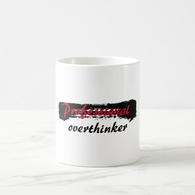 Taza De Café Sobrepensador profesional (Centro)