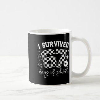 Taza De Café Sobreviví 67 Días De Profesores Alumnos Seis