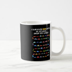 Taza De Café Sobreviví A 100 Días De Colegios, 100