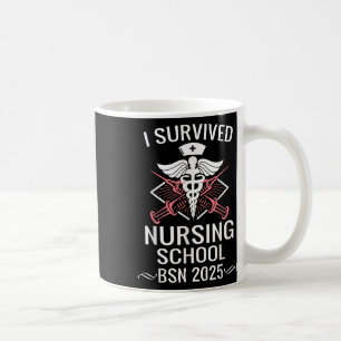 Taza De Café Sobreviví A La Escuela De Enfermería Bsn Cl De 202