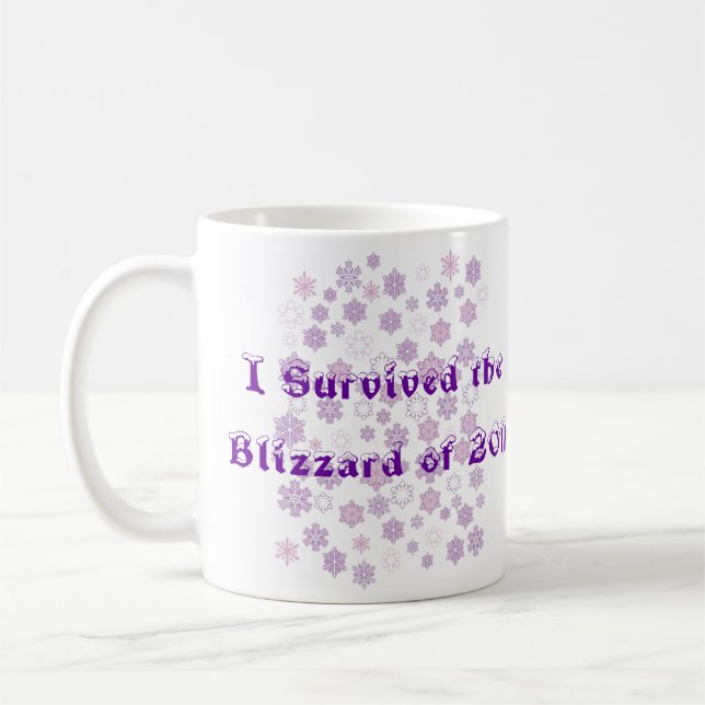 Taza De Café Sobreviví al Blizzard de 2011 (Izquierda)