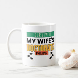 Taza De Café Sobreviví al doctorado del programa de doctorado d