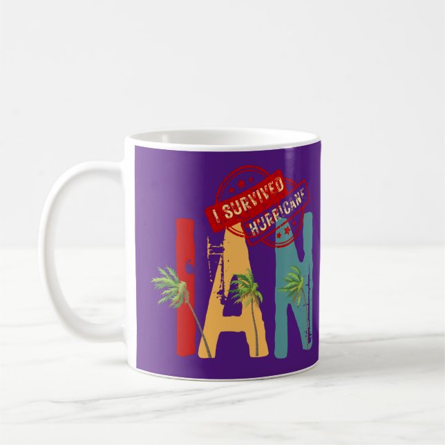 Taza De Café Sobreviví al huracán Ian (Izquierda)