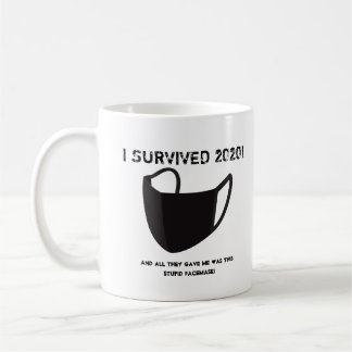 Taza De Café ¡SOBREVIVÍ EL 2020!Café Mug
