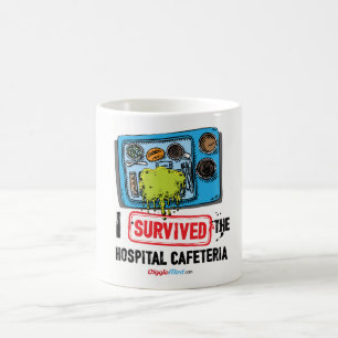 Taza De Café Sobreviví la cafetería del hospital
